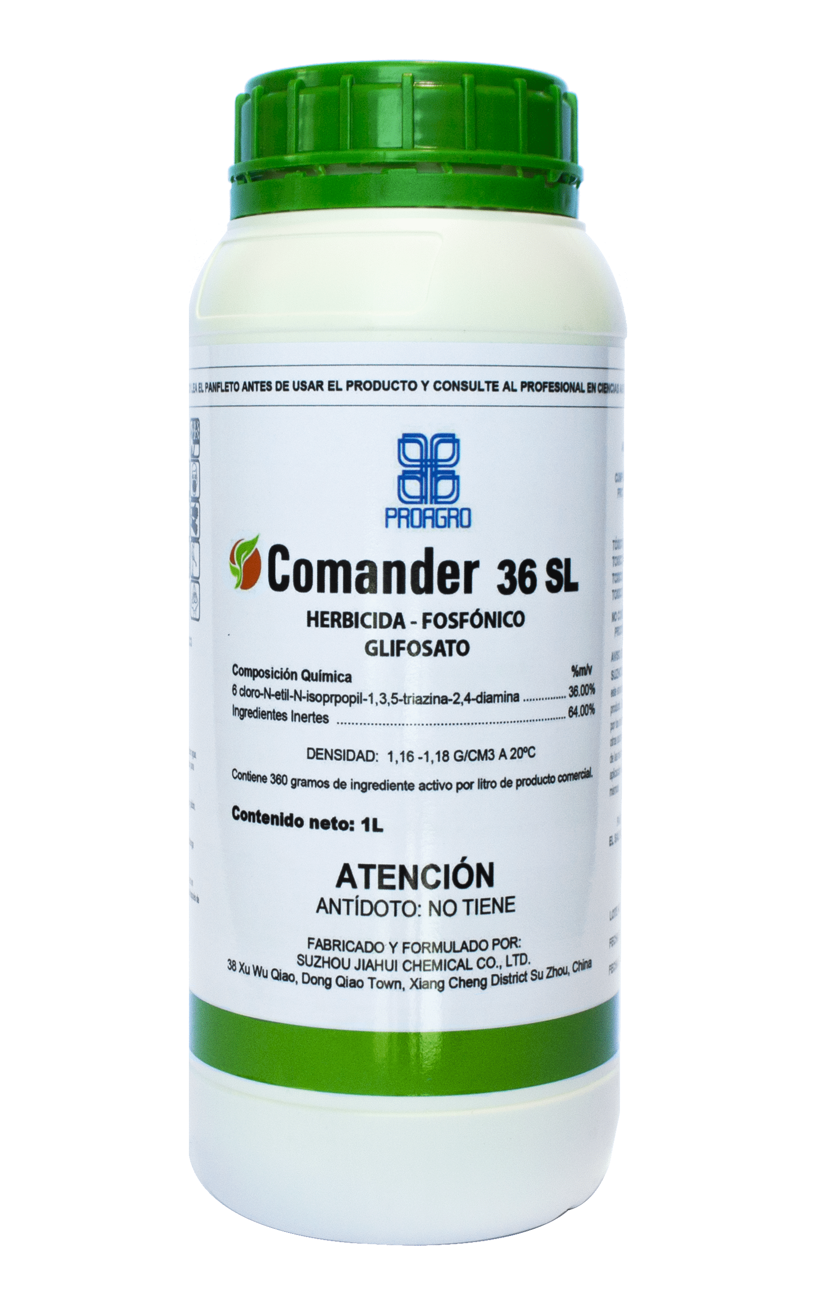 AGROCOM GLIFOSATO 35.6 SL (Glyphosate 48), Herbicida